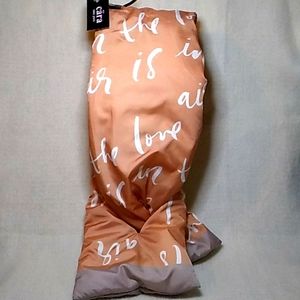 NWT CARA NEW YORK LOVE IS IN THE AIR PUFFY SCARF